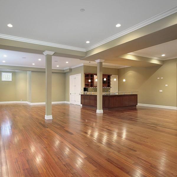 the installation of hardwood flooring can vary depending on the size of the space and the type of hardwood being used, but it usually takes a few days to a week